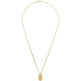 IN GOLD WE TRUST PARIS IN GOLD WE TRUST PARIS Tag Necklace