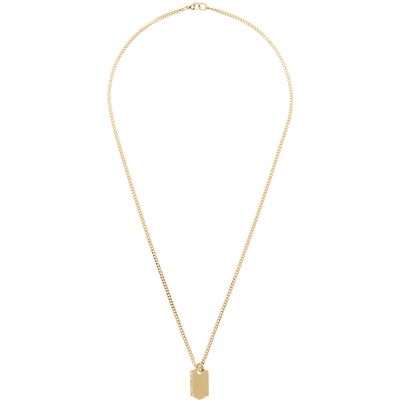 IN GOLD WE TRUST PARIS IN GOLD WE TRUST PARIS Tag Necklace