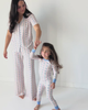 In My Jammers In My Jammers Amelia Bow Zipper Romper - 4