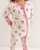 In My Jammers In My Jammers Baseball Zipper Romper - 2