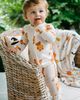 In My Jammers In My Jammers Little Boo Bear Gingham Romper - 4