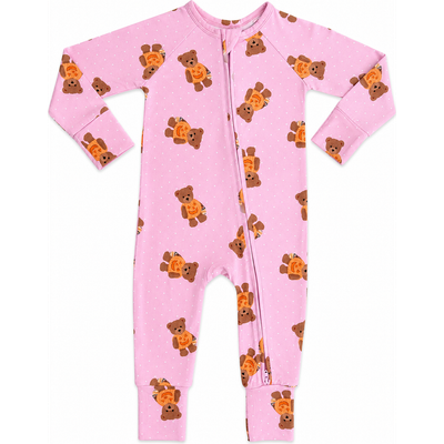 In My Jammers In My Jammers Polka Dot Little Boo Bear Romper