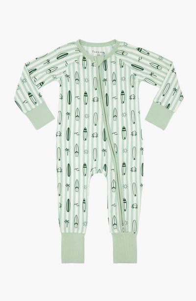 In My Jammers In My Jammers Surfs Up Zipper Romper