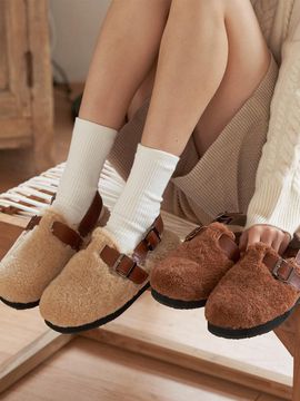 IN THE STAR Handcrafted Wool Leather Mule (IS_241294)