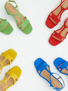 IN THE STAR Teletubbies Suede Sandals