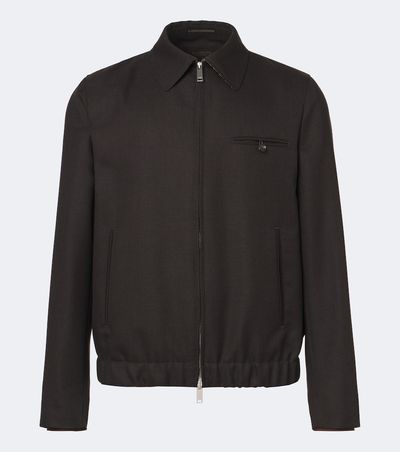 Incotex Incotex Virgin wool blouson jacket