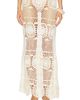 Indah Indah Allegra Solid Flower Maxi Skirt - 1