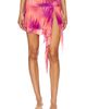 Indah Indah Edie Mini Skirt With Double Frill & Spiral Tails - 1