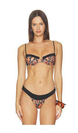Indah Indah Fiona Printed Underwire Bikini Top