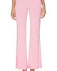 Indah Indah Valentina Solid Low Rise Long Pant With Embroidered Rose Kerawang Detail - 1