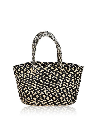 Indego Africa Indego Africa Braided Raffia Tote Bag