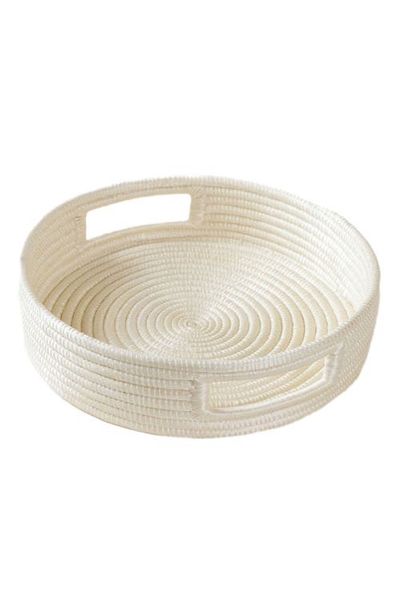 indego africa indego africa Small Woven Tray Sisal
