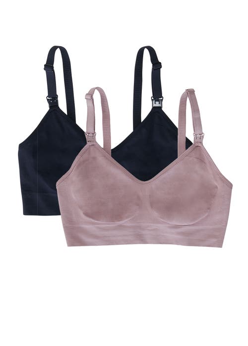 Ingrid & Isabel Ingrid & Isabel 2-In-1 Maternity Nursing Pumping Bra 2-Pack Bundle