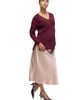 Ingrid & Isabel® Ingrid & Isabel® Bias Cut Satin Midi Maternity Slip Skirt - 2