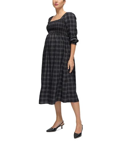 Ingrid & Isabel Ingrid & Isabel Breeze Checkered Maternity Dress