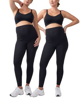 Ingrid & Isabel Ingrid & Isabel Contour Active Maternity Leggings 2-Pack