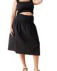 Ingrid & Isabel® Ingrid & Isabel® Cotton Poplin Maternity Crop Top & Skirt Set - 1