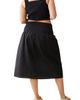 Ingrid & Isabel® Ingrid & Isabel® Cotton Poplin Maternity Crop Top & Skirt Set - 2