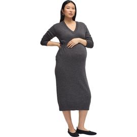Ingrid & Isabel® Ingrid & Isabel® Cozy V-Neck Side Tie Sweater Midi Maternity Dress