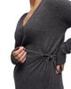 Ingrid & Isabel® Ingrid & Isabel® Cozy V-Neck Side Tie Sweater Midi Maternity Dress - 5