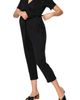 Ingrid & Isabel® Ingrid & Isabel® Crop Jersey Maternity/Nursing Jumpsuit - 4