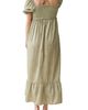 Ingrid & Isabel® Ingrid & Isabel® Elbow Sleeve Smocked Bodice Maxi Maternity Sundress - 2