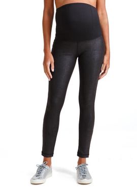 Ingrid & Isabel Ingrid & Isabel Faux Leather Maternity Leggings