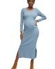 Ingrid & Isabel® Ingrid & Isabel® Long Sleeve Ribbed Sweater Maternity Midi Dress - 1