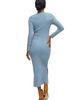 Ingrid & Isabel® Ingrid & Isabel® Long Sleeve Ribbed Sweater Maternity Midi Dress - 3