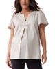 Ingrid & Isabel Ingrid & Isabel Maternity Short Sleeve Woven Top - 1