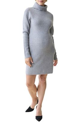 Ingrid & Isabel® Ingrid & Isabel® Maternity Turtleneck Long Sleeve Sweater Dress