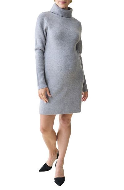 Ingrid & Isabel® Ingrid & Isabel® Maternity Turtleneck Long Sleeve Sweater Dress