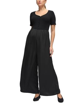Ingrid & Isabel Ingrid & Isabel Mixed Media Jumpsuit