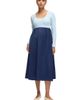 Ingrid & Isabel® Ingrid & Isabel® Mixed Media Maternity and Nursing Midi Dress - 1