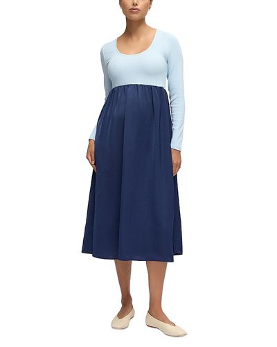 Ingrid & Isabel Ingrid & Isabel Mixed Media Maternity Dress