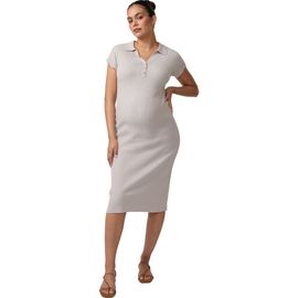 Ingrid & Isabel Ingrid & Isabel Polo Knit Maternity Midi Dress
