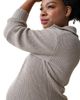 Ingrid & Isabel® Ingrid & Isabel® Quarter Zip Maternity Sweater - 3