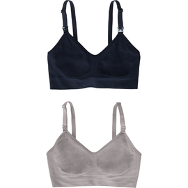 Ingrid & Isabel Ingrid & Isabel Seamless Nursing + Pumping Bra 2-Pack Bundle