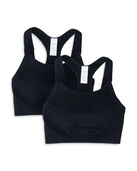 Ingrid & Isabel Ingrid & Isabel Seamless Nursing Sports Bra, Pack of 2
