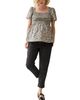 Ingrid & Isabel Ingrid & Isabel Short Sleeve Smocked Top - 2