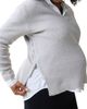 Ingrid & Isabel® Ingrid & Isabel® Side Zip Maternity/Nursing Sweater - 3