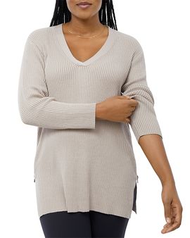 Ingrid & Isabel Ingrid & Isabel Side Zip Nursing Sweater