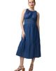 Ingrid & Isabel® Ingrid & Isabel® Sleeveless Chambray Maternity and Nursing Midi Dress - 1