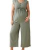 Ingrid & Isabel® Ingrid & Isabel® Sleeveless Linen Blend Maternity Jumpsuit - 1
