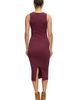 Ingrid & Isabel® Ingrid & Isabel® Textured Bodycon Midi Tank Maternity Dress - 3