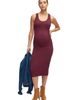 Ingrid & Isabel® Ingrid & Isabel® Textured Bodycon Midi Tank Maternity Dress - 4