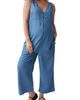 Ingrid & Isabel® Ingrid & Isabel® Zip Chambray Maternity Jumpsuit - 1