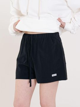 INJIACTIVE Active Nylon Shorts [Black]