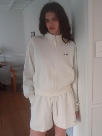 INJIACTIVE Funnel Full-Zip Sweatshirt