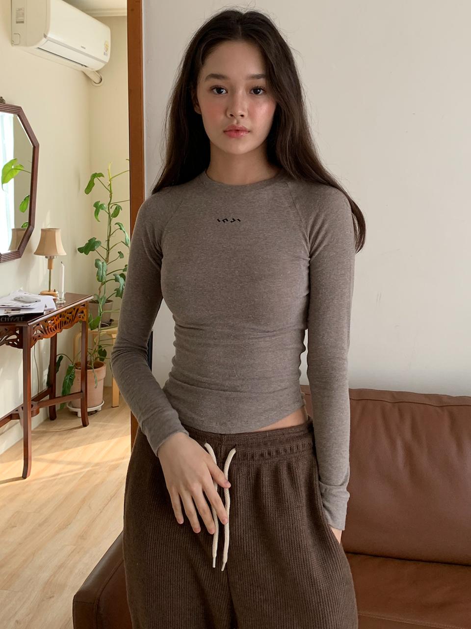 INJIACTIVE Ingeoactive Wool Soft T-Shirt Brown
